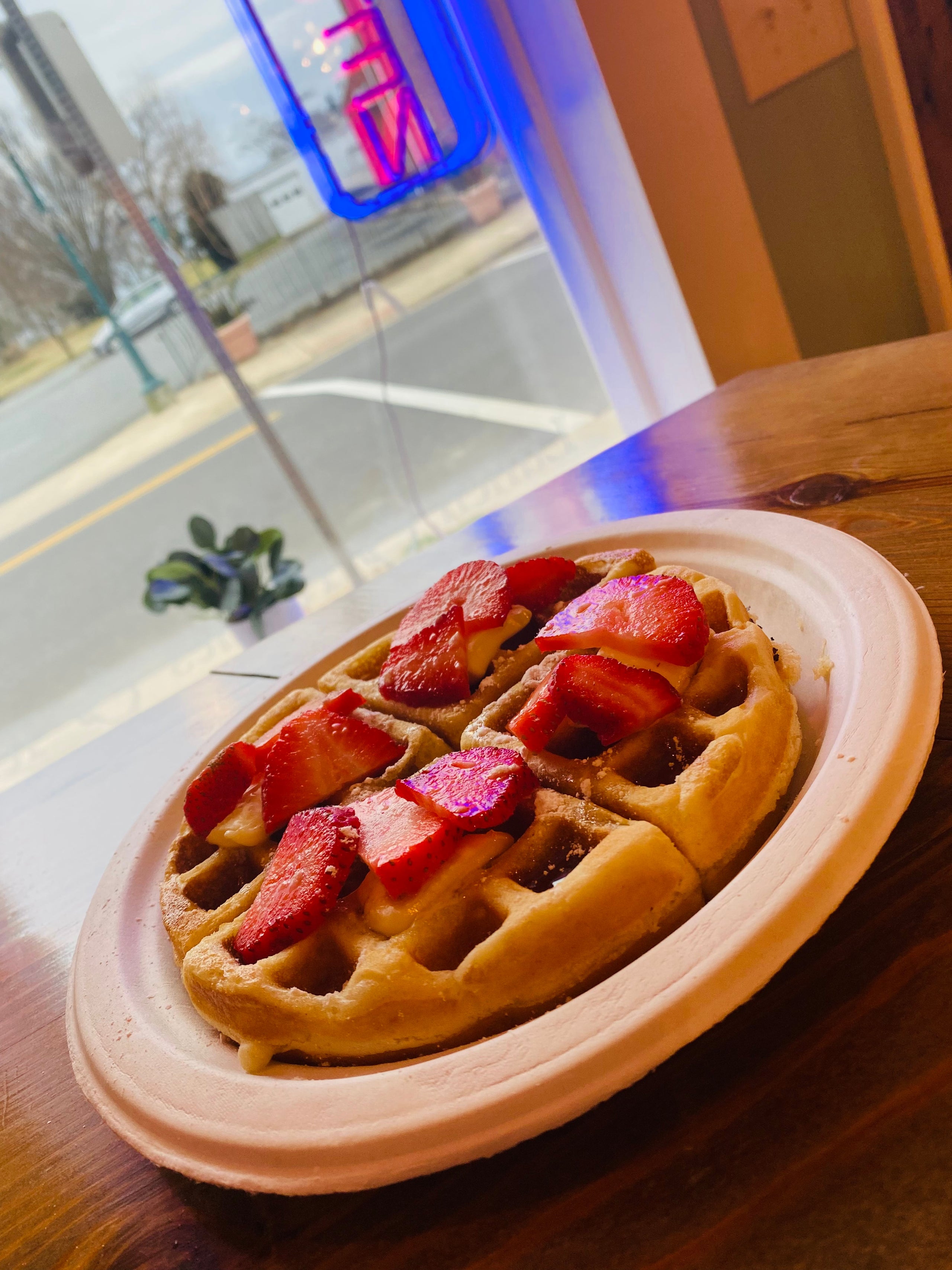 Belgian Waffle Cakekrums